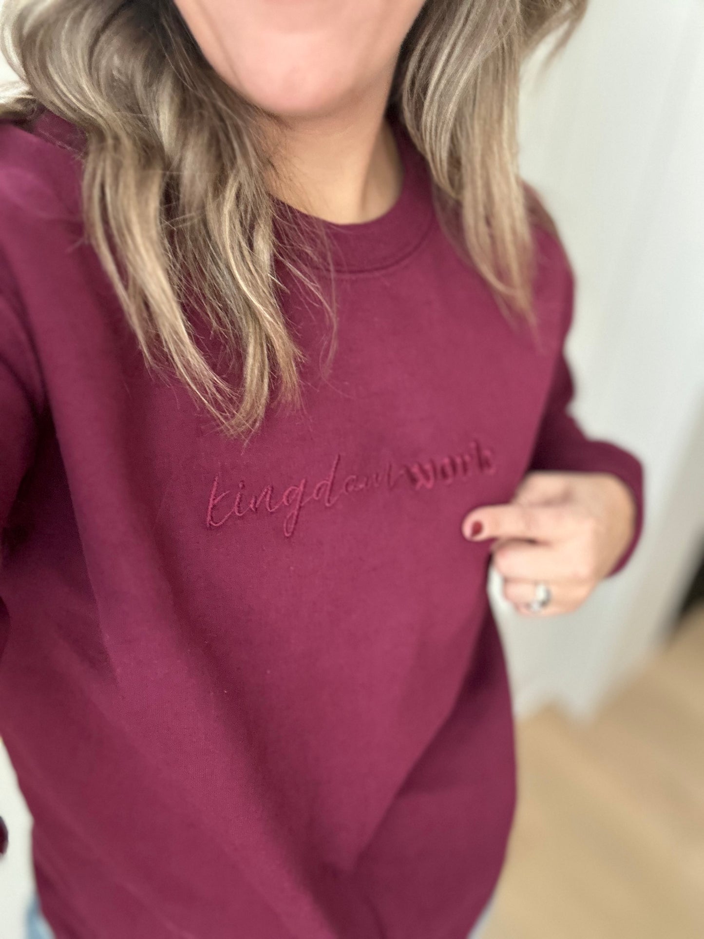 KINGDOM WORK | Fleece Pullover – Everyday Warmth