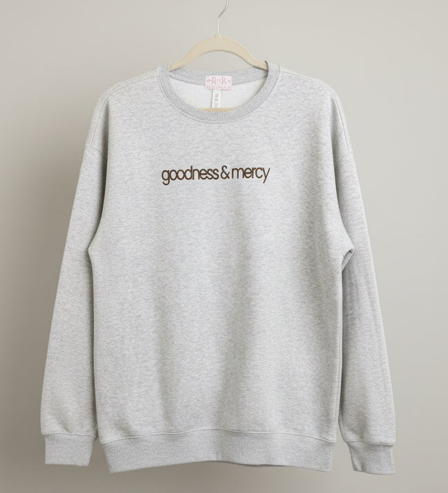PSALMS 23 | Pullover Sweatshirt • Gray